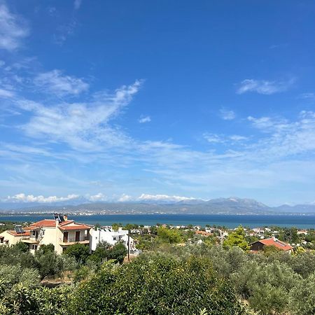 הוילה Paralia Avlidhos Xenia'S Seaview House מראה חיצוני תמונה