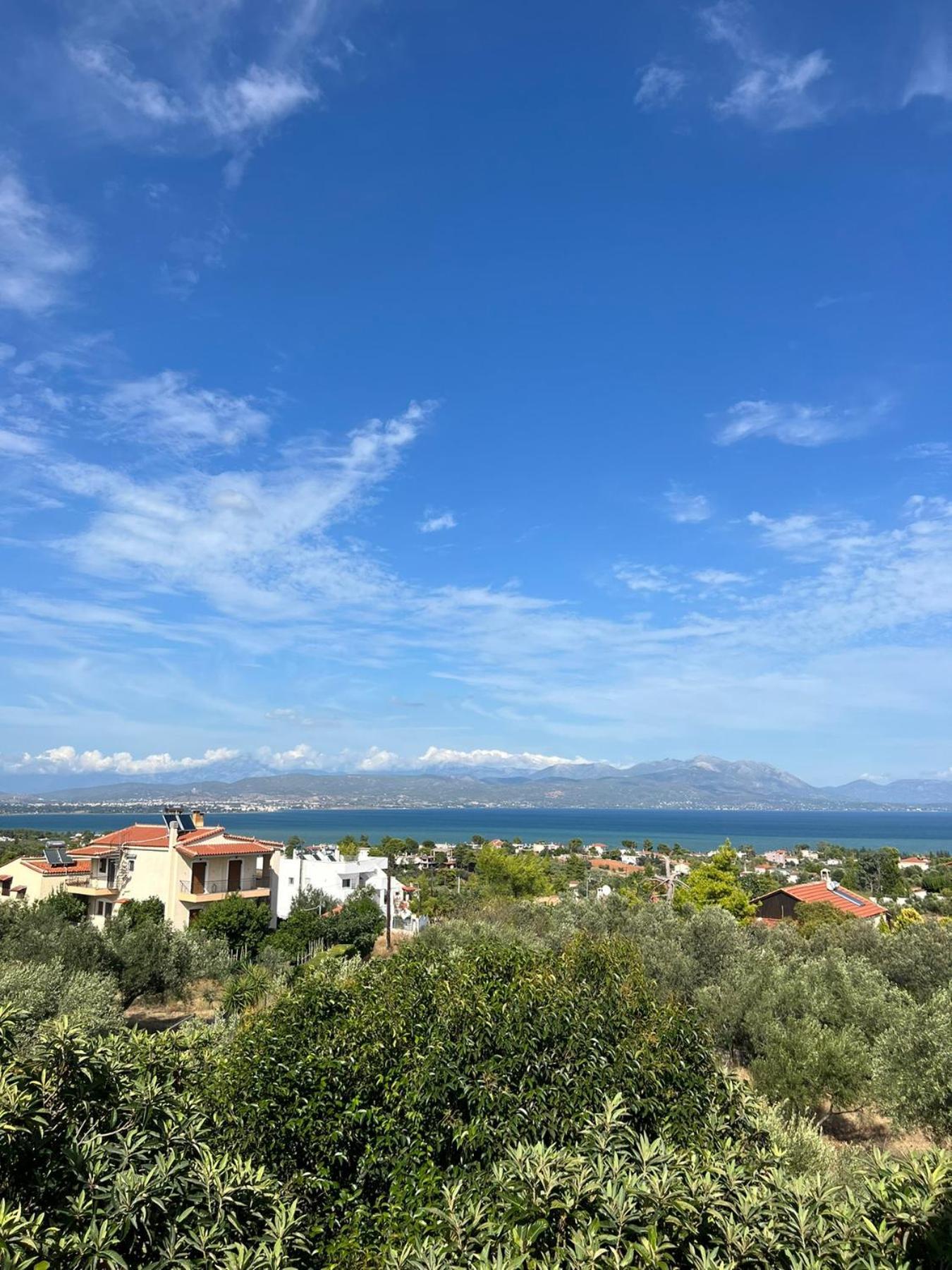 הוילה Paralia Avlidhos Xenia'S Seaview House מראה חיצוני תמונה