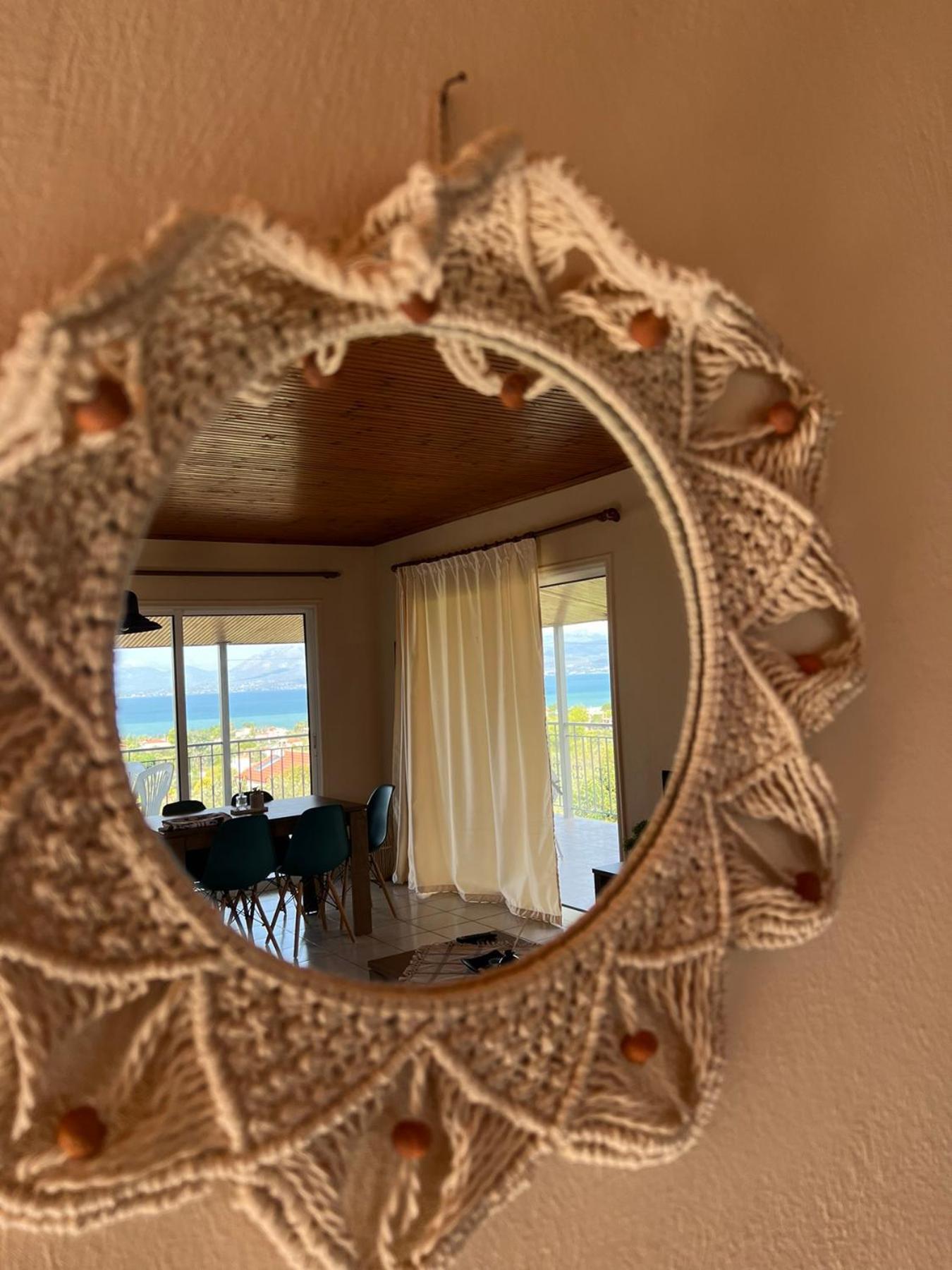 הוילה Paralia Avlidhos Xenia'S Seaview House מראה חיצוני תמונה