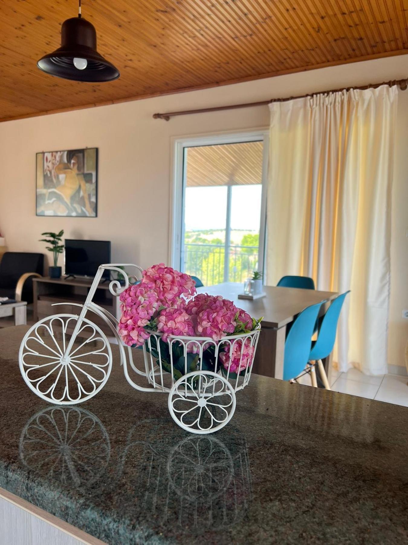 הוילה Paralia Avlidhos Xenia'S Seaview House מראה חיצוני תמונה