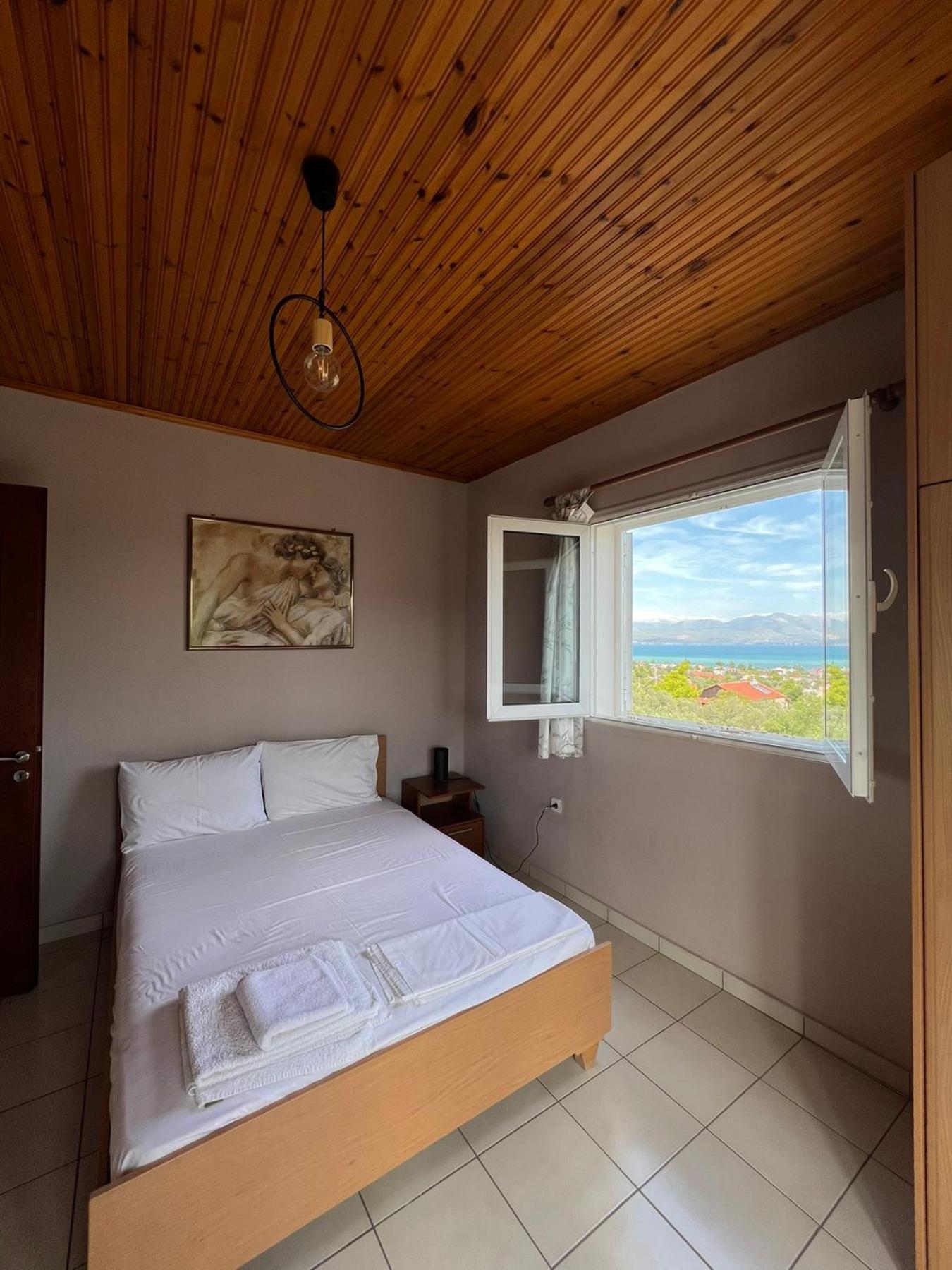 הוילה Paralia Avlidhos Xenia'S Seaview House מראה חיצוני תמונה